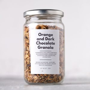 Dark Chocolate Orange Granola