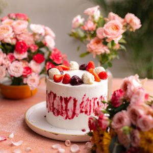 Strawberry Tiramisu Cake