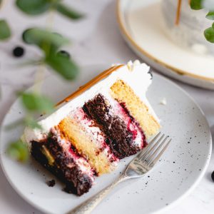 Layered Berry Cake