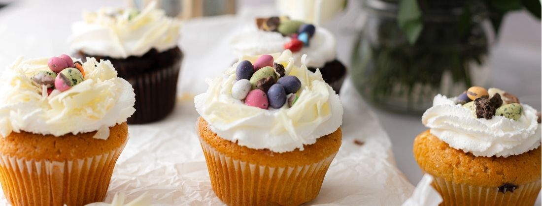Easter Eggies Cupcakes