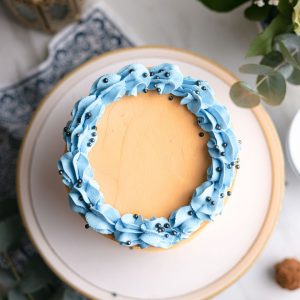 Dad’s Vanilla Salted Caramel Cake