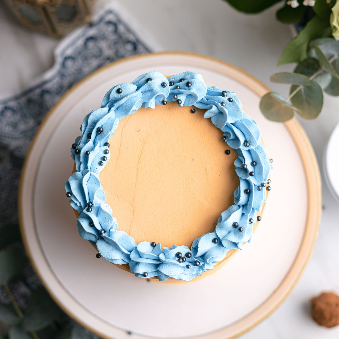 Dad's Vanilla Salted Caramel Cake