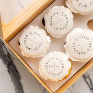 Assorted Logo Cupcake Box