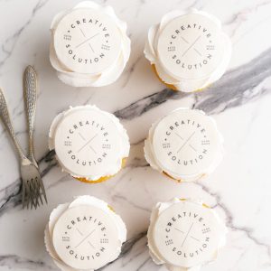 Assorted Logo Cupcake Box