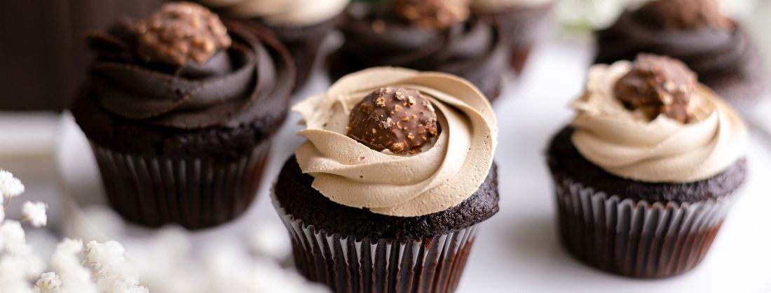 Ferrero Cupcakes
