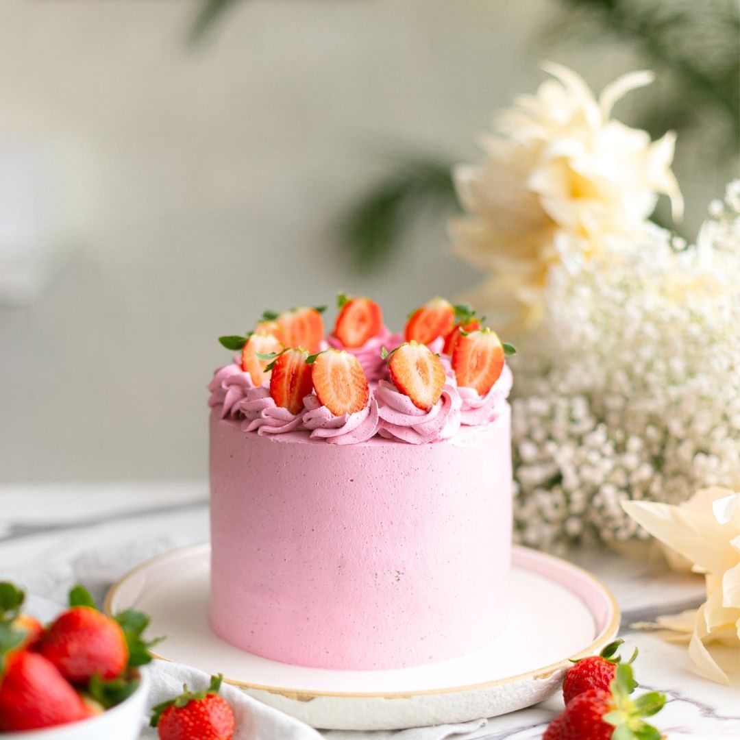 Mango Strawberry Cake Mango Strawberry Cake